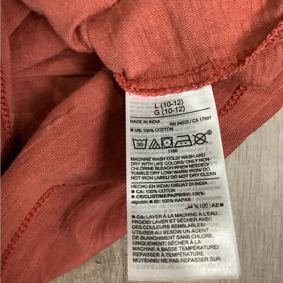 2 Old Navy Boy’s Large 10 - 12 Henley Jersey Shirt Top Crewneck Short Sleeve New - Picture 7 of 8